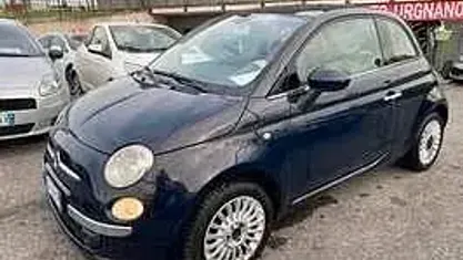 Usata Fiat 500 Pop 69 CV (50 kW) 2009 Blu/azzurro Cabrio