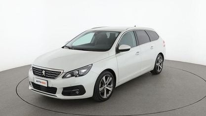 Brugt Peugeot 308 Allure 130 HK (95 kW) 2018 Hvid Stationcar