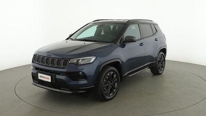 Käytetty Jeep Compass 80th Anniversary 190 HP (139 kW) 2021 Sininen Katumaasturi