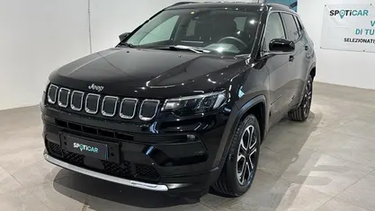 Nero Usata 2021 Jeep Compass Limited SUV | 20.500 € (Buon prezzo)