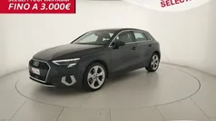 Grigio manhattan metallizzato Usata 2022 Audi A3 Sportback Advanced Tre volumi | 26.900 € (Ottimo prezzo)