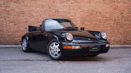 Usata Porsche 911 Carrera 4 Cabriolet 250 CV (183 kW) 1990 Nero Cabrio