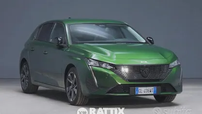 Usata Peugeot 308 Allure 131 CV (96 kW) 2022 Verde olivine Berlina