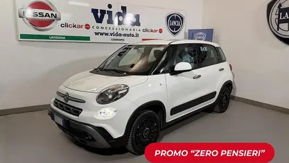 Usata Fiat 500L Cross 95 CV (69 kW) 2021 Bianco