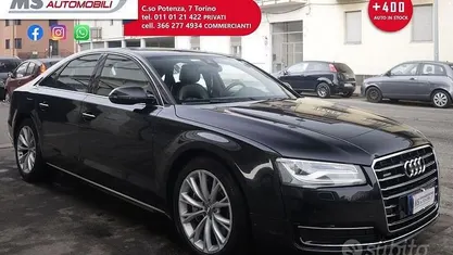 Usata Audi A8 Comfort 258 CV (189 kW) 2014 Nero Berlina