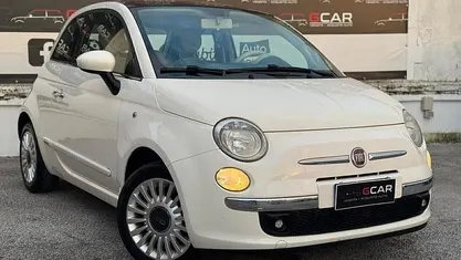 Usata Fiat 500 Lounge 69 CV (50 kW) 2008 Bianco Berlina