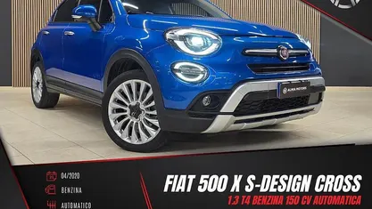 Usata Fiat 500X Cross 151 CV (111 kW) 2020 Blu/azzurro SUV
