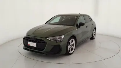 Usata Audi A3 S-Line 150 CV (110 kW) 2025 Verde Berlina