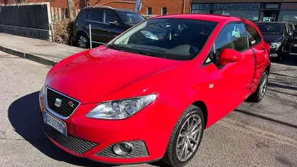 Usata Seat Ibiza 69 CV (50 kW) 2009 Rosso Berlina