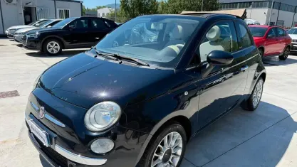 Usata Fiat 500C Lounge 95 CV (69 kW) 2011 Bluazzurro Cabrio