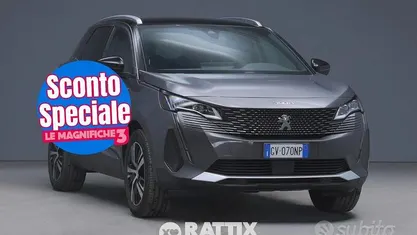 Usata Peugeot 3008 GT 136 CV (100 kW) 2024 Grigio platinum SUV