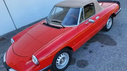 Usata Alfa Romeo Spider Veloce 131 CV (96 kW) 1983 Rosso Cabrio