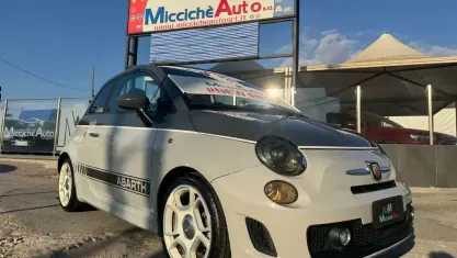 Usata Abarth 500C 140 CV (102 kW) 2011 Bianco Cabrio