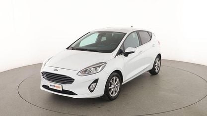 Begagnad Ford Fiesta Titanium 125 HK (91 kW) 2021 Vit Halvkombi