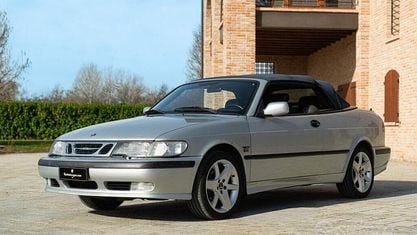 Usata Saab 9-3 Cabriolet 150 CV (110 kW) 2002 Grigio Cabrio