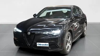 Nero vulcano Nuova 2025 Alfa Romeo Stelvio Sprint SUV | 44.764 € (Buon prezzo)