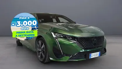 Usata Peugeot 308 GT 131 CV (96 kW) 2024 Verde olivine Berlina