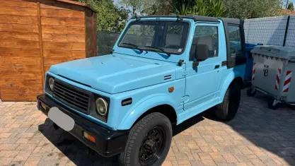 Usata Suzuki Samurai 45 CV (33 kW) 1992 Bluazzurro SUV