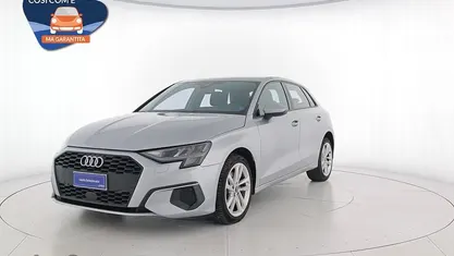 Usata Audi A3 Advanced 150 CV (110 kW) 2021 Grigio Berlina