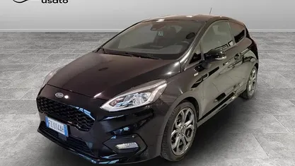 Usata Ford Fiesta ST-Line 95 CV (69 kW) 2019 Nero Berlina