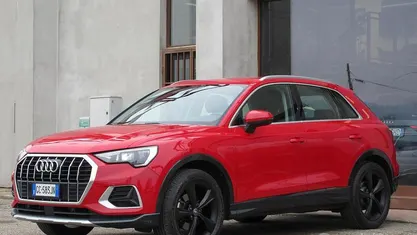 Usata Audi Q3 Advanced 150 CV (110 kW) 2020 Rosso tango metallizzato SUV