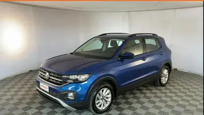 Usado VW T-Cross Style 95 CV (69 kW) 2021 Azul SUV