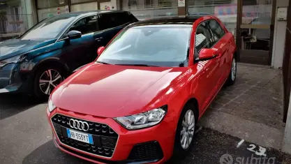 Usata Audi A1 Advanced 116 CV (85 kW) 2019 Rosso SUV