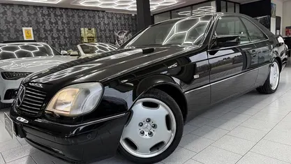 Usata Mercedes CL500 320 CV (235 kW) 1997 Nero Coupé