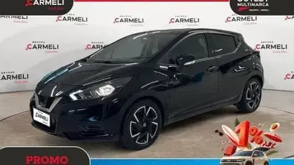 Usata Nissan Micra Acenta 92 CV (67 kW) 2022 Nero Utilitaria
