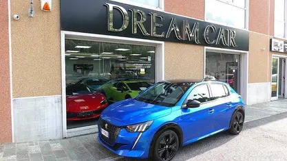 Usata Peugeot 208 GT-line 102 CV (75 kW) 2019 Blu perlato Utilitaria