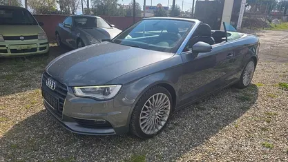 Usata Audi A3 Cabriolet Ambition 110 CV (80 kW) 2016 Grigio Cabrio