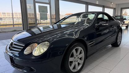 Begagnad Mercedes SL500 Elegance 306 HK (225 kW) 2001 Grå Cab