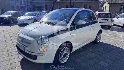 Usata Fiat 500 Lounge 99 CV (72 kW) 2009 Cabrio