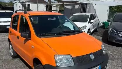Usata Fiat Panda 4x4 Active 69 CV (50 kW) 2007 Arancione Utilitaria