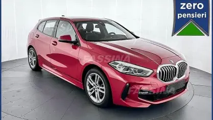 Usata BMW 118 M Sport 136 CV (100 kW) 2022 Rosso Utilitaria