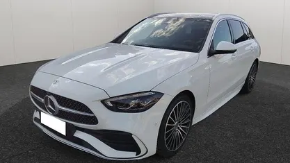 Bianco Usata 2024 Mercedes C220 Advanced Station wagon | 41.900 € (Buon prezzo)