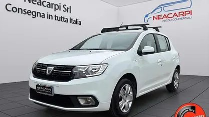 Usata Dacia Sandero 101 CV (74 kW) 2021 Bianco pastello Furgone