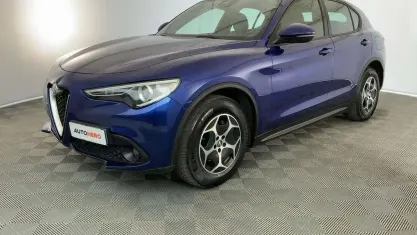 Usata Alfa Romeo Stelvio Business 190 CV (139 kW) 2022 Blu SUV