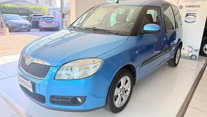 Usata Skoda Roomster 86 CV (63 kW) 2008 Blu Monovolume
