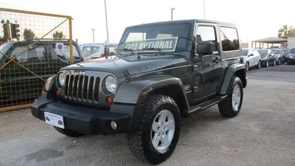 Usata Jeep Wrangler Sahara 177 CV (130 kW) 2008 Verde SUV