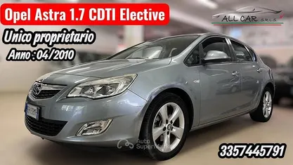 Usata Opel Astra Cosmo 110 CV (80 kW) 2010 Berlina