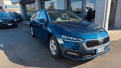Brugt Skoda Octavia 131 HK (96 kW) 2022 Blå Stationcar