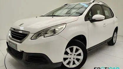 Usata Peugeot 2008 Access 82 CV (60 kW) 2014 Bianco SUV