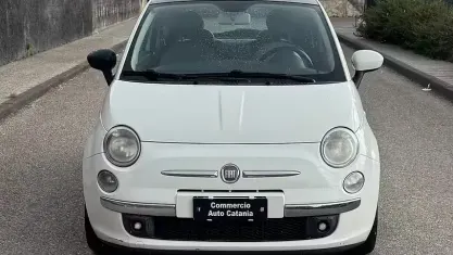 Usata Fiat 500 69 CV (50 kW) 2010 Bianco Utilitaria