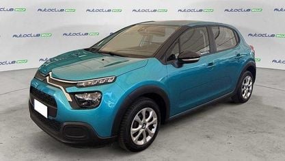 Gebraucht Citroën C3 Feel 83 PS (61 kW) 2022 Blau Kleinwagen