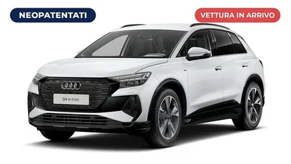 Bianco ghiacciaio metallizzato Usata 2024 Audi Q4 e-tron S-Line SUV | 47.900 € (Buon prezzo)