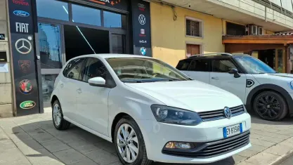 Usata VW Polo Comfortline 75 CV (55 kW) 2015 Bianco Berlina