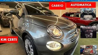 Usata Fiat 500C 69 CV (50 kW) 2019 Grigio Cabrio