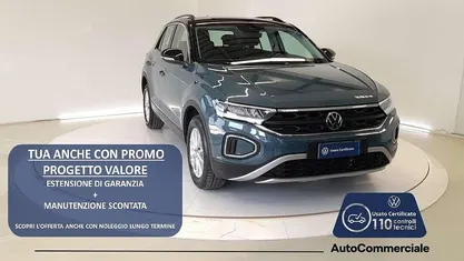 Usata VW T-Roc Life 116 CV (85 kW) 2025 Blu SUV