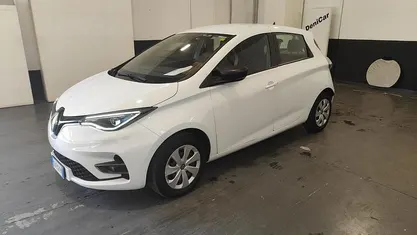 Usata Renault Zoe Life 80 kW (109 CV) 2020 Bianco Utilitaria